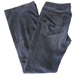 Silver Jamie Denim Jeans Womens Size 32/33 Western